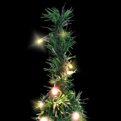 Artificial Christmas Tree Green PVC and metal 47 in Collapsible