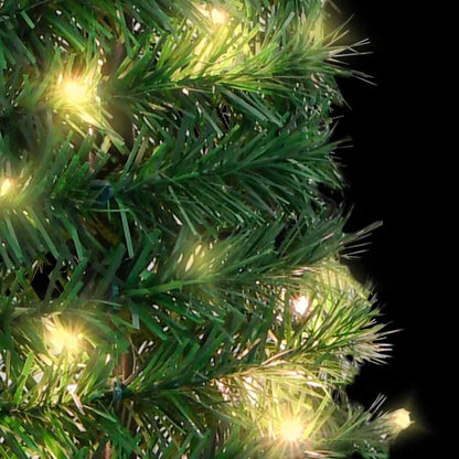 Artificial Christmas Tree Green PVC and metal 47 in Collapsible