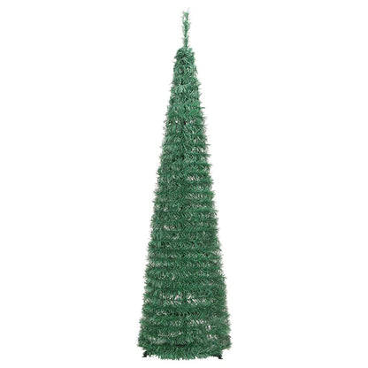 Artificial Christmas Tree Green PVC and metal 47 in Collapsible