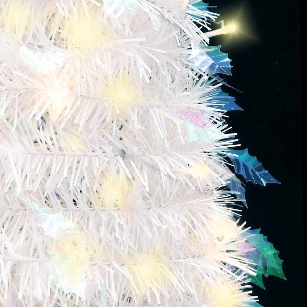 Artificial Christmas Tree White PVC 70.9 in tall, 23.6 in wide