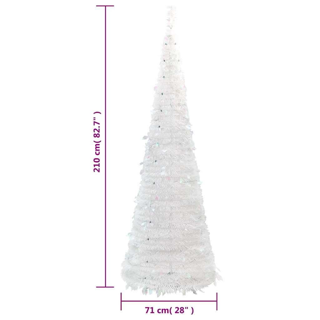 Artificial Christmas Tree White PVC