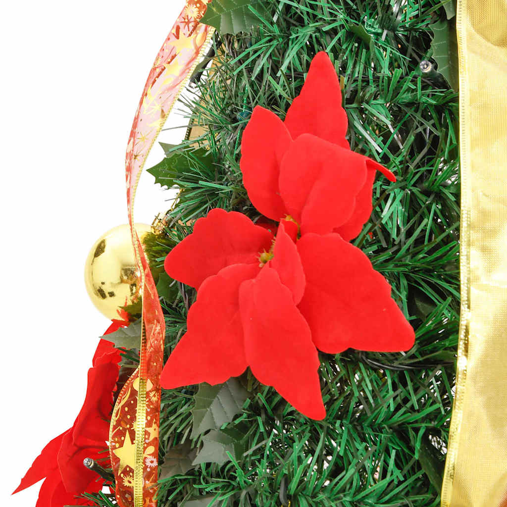 Artificial Christmas Tree Green PVC, metal 59.1 in Collapsible