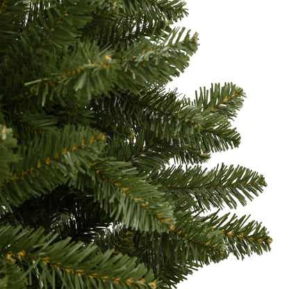 Artificial Hinged Christmas Tree with Stand Green 106.3"