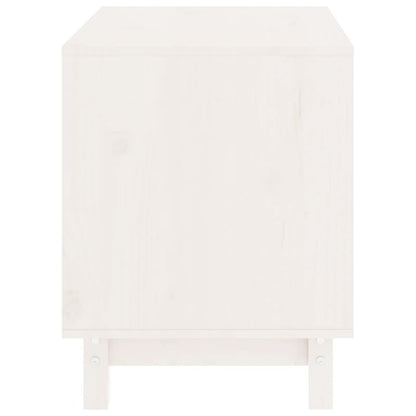 Dog House White Solid Pine Wood 23.6 x 17.7 x 22.4 in Durable