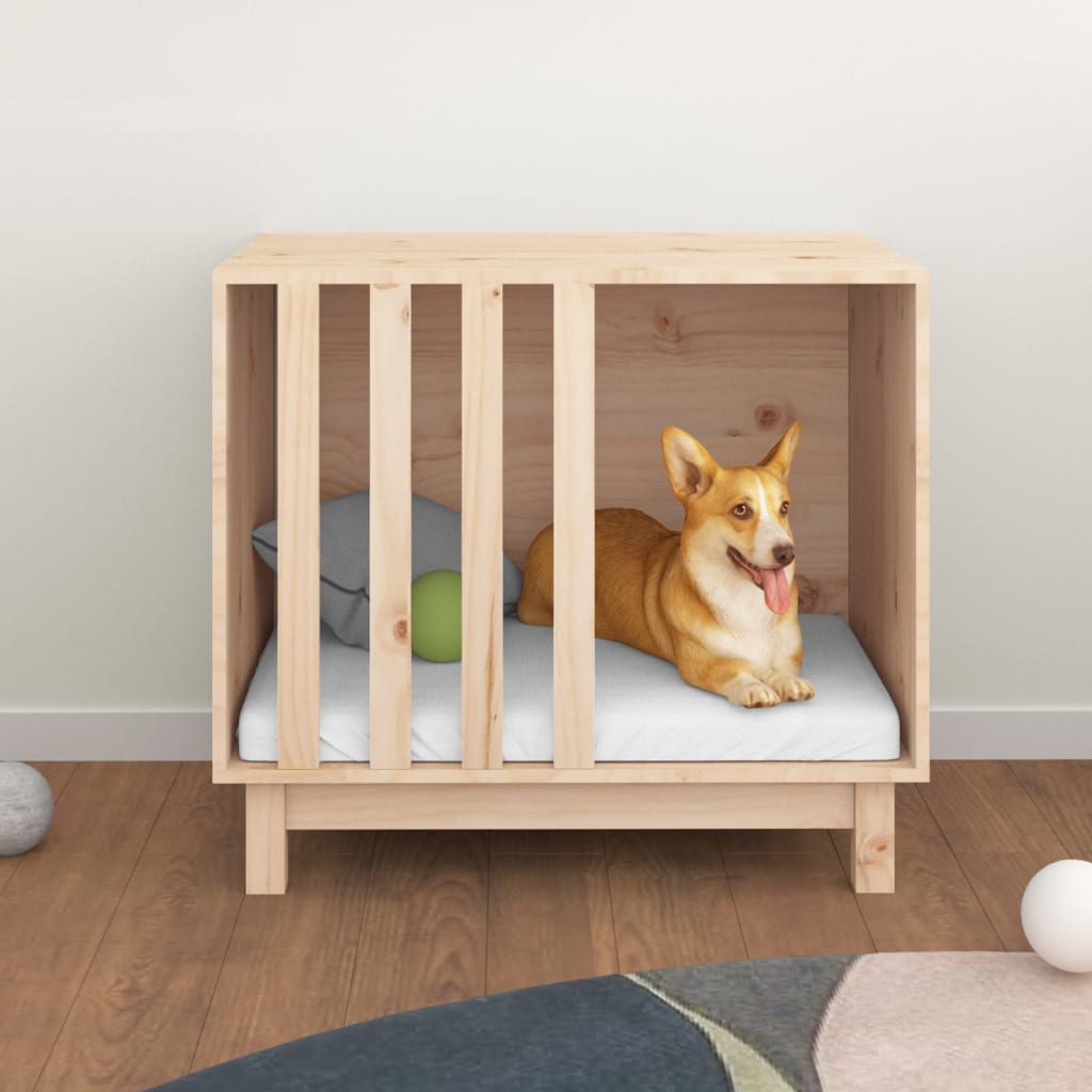 Dog House Pine Solid pine wood (untreated) Medium Durable