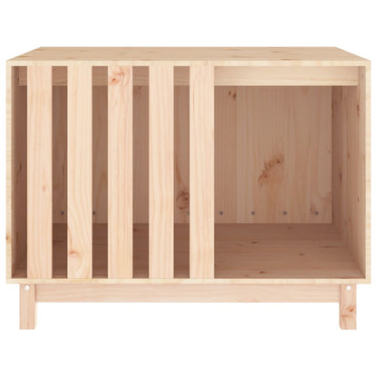Dog House Natural Wooden Solid Pine Wood