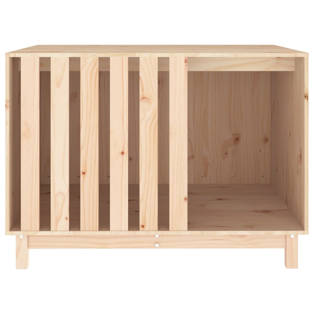 Dog House Natural Wood Solid Pine Wood Medium Durable Dog House