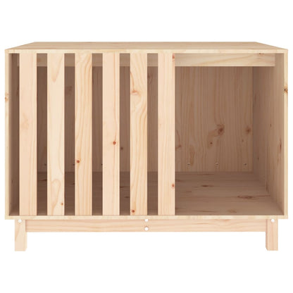 Dog House Natural Wood Solid Pine Wood Medium Durable Dog House