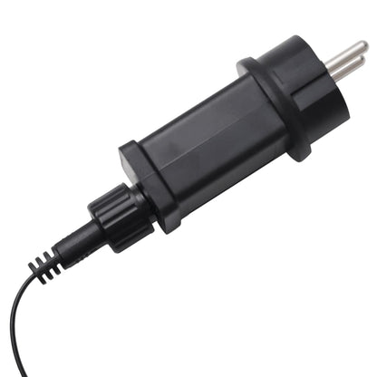 LED String Light Black and White Plastic 260.0 in string