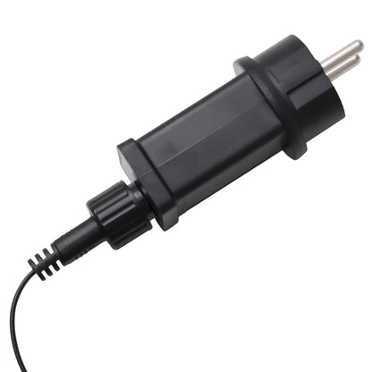 LED String Light Black, White Plastic Large Decorative Inlays