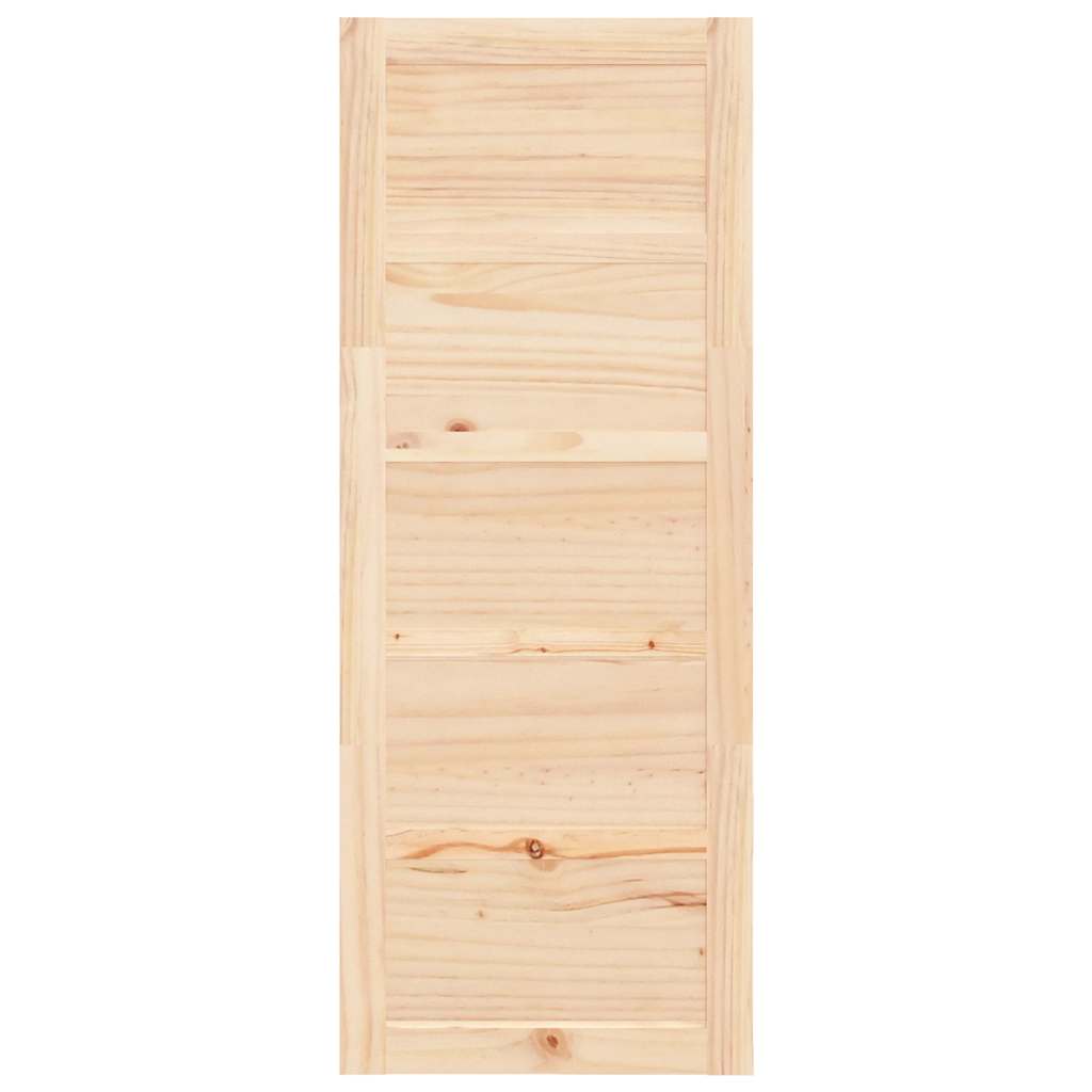 Barn Door 31.5"x0.7"x80.5" Solid Wood Pine