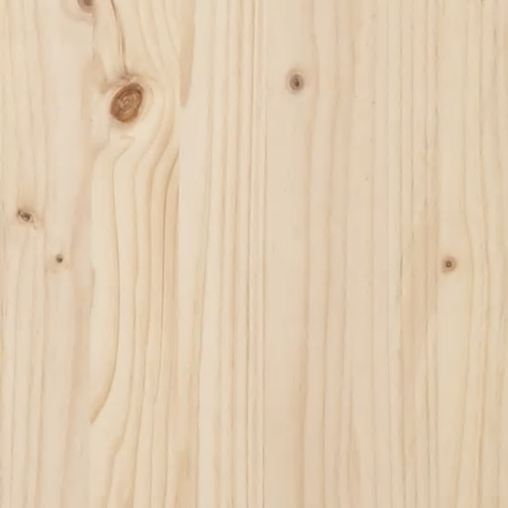 Barn Door 35.4x0.7x80.5" Solid Wood Pine