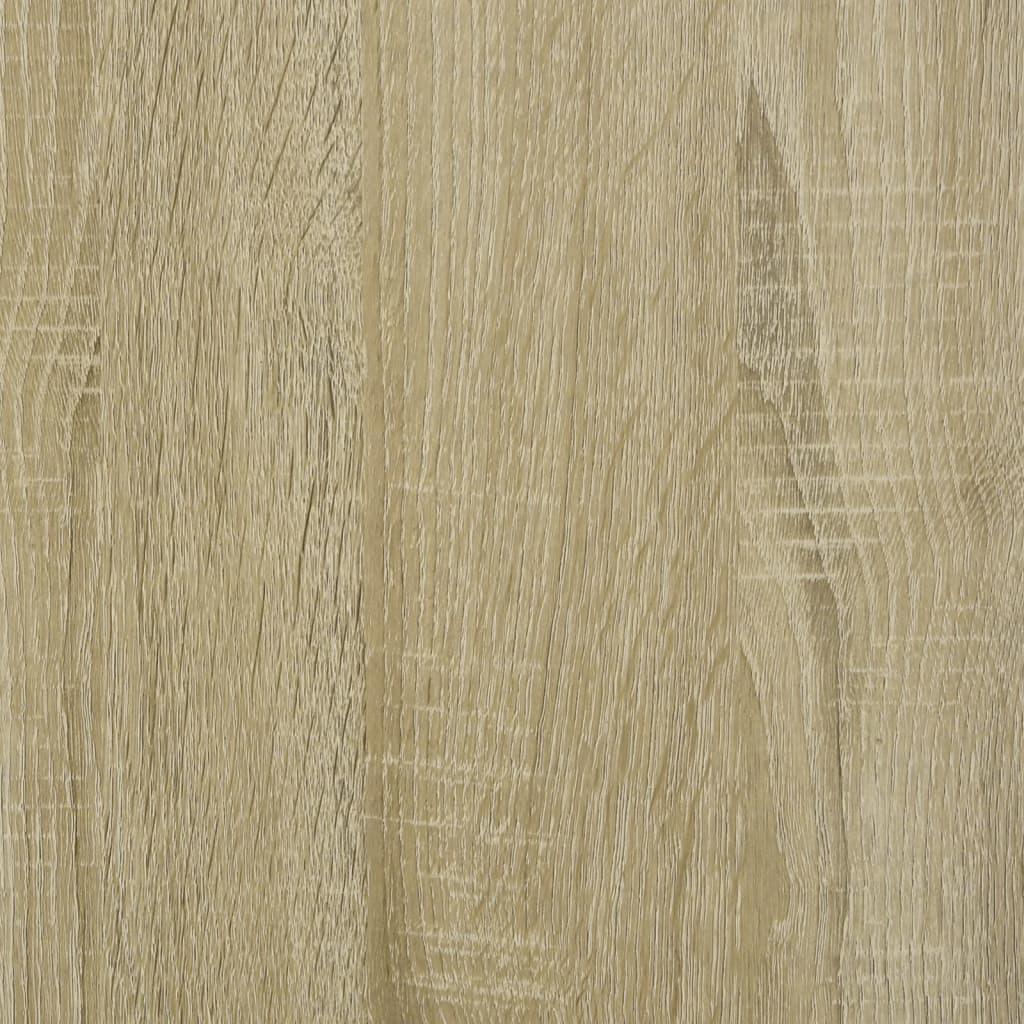 Desk with Drawers Sonoma Oak 40.2x19.7x29.9" Engineered Wood