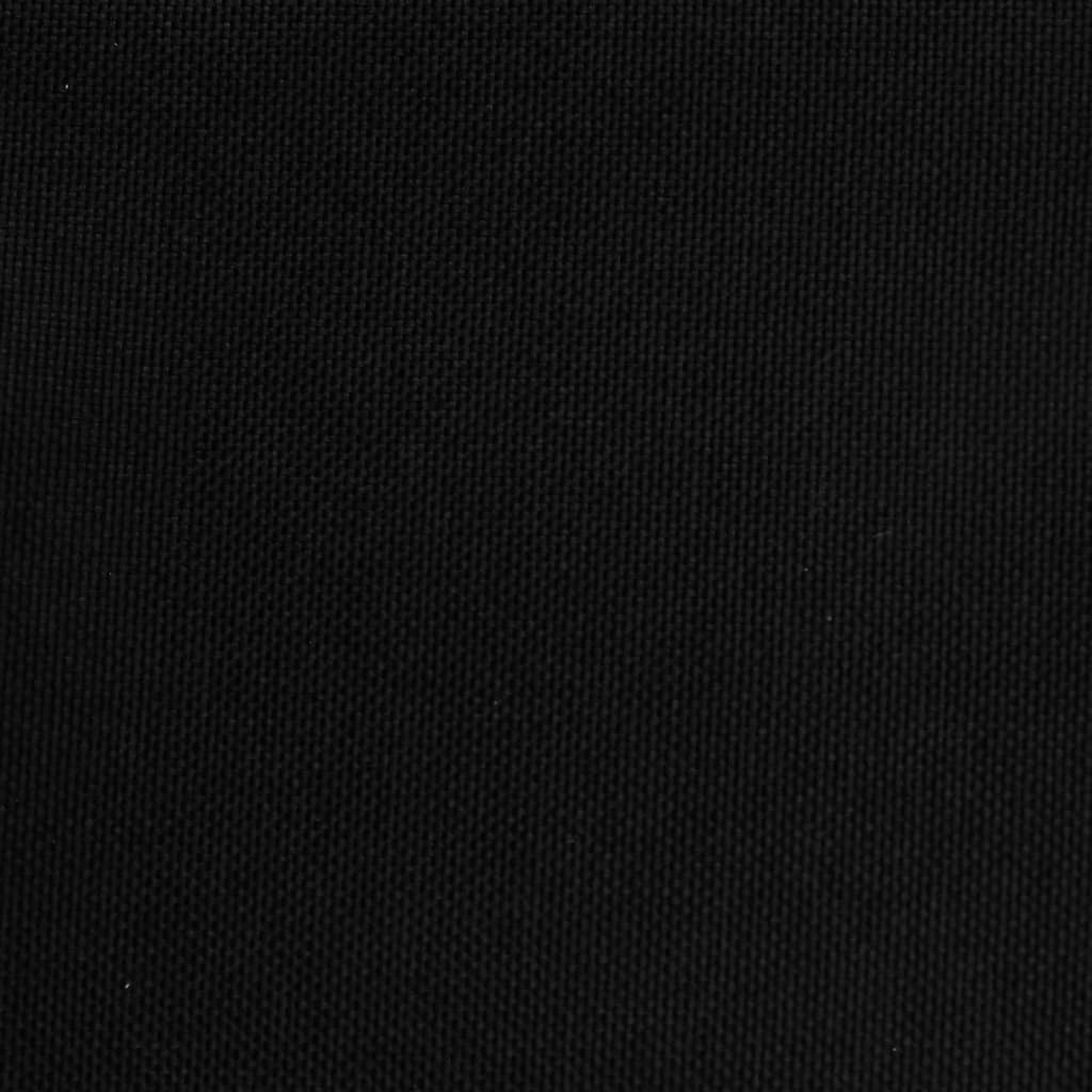 Footstool Black 20.1"x16.1"x15.7" Fabric