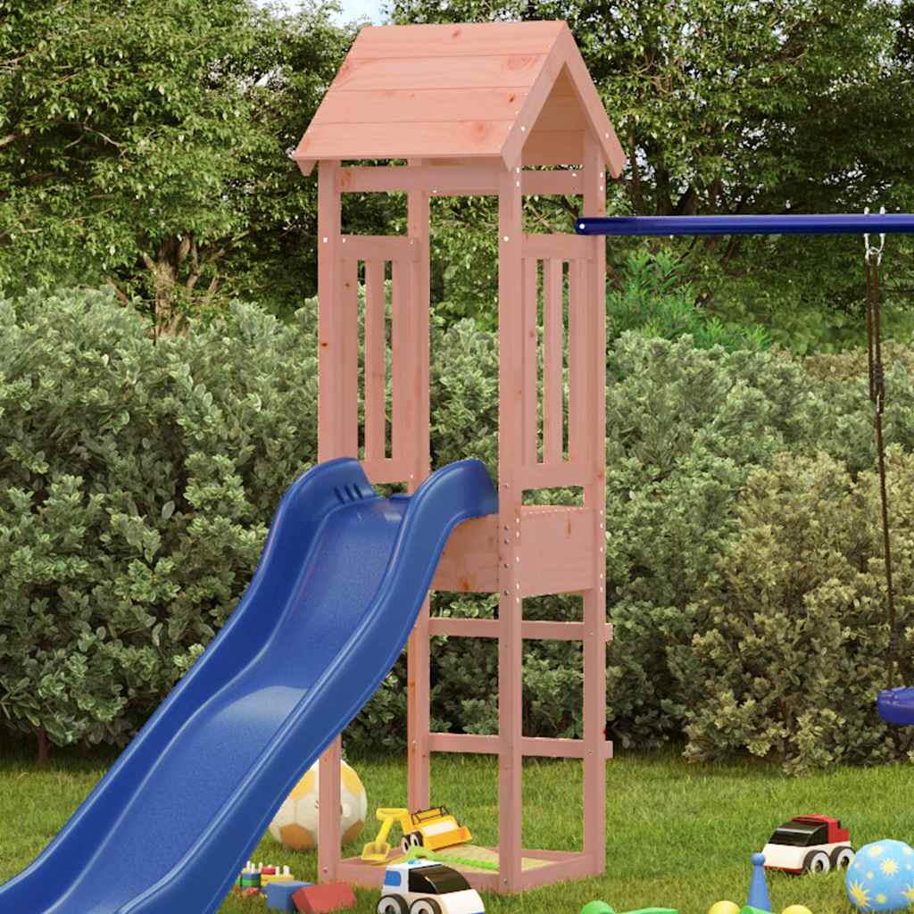 Play Tower 20.7x18.3x81.3" Solid Wood Douglas