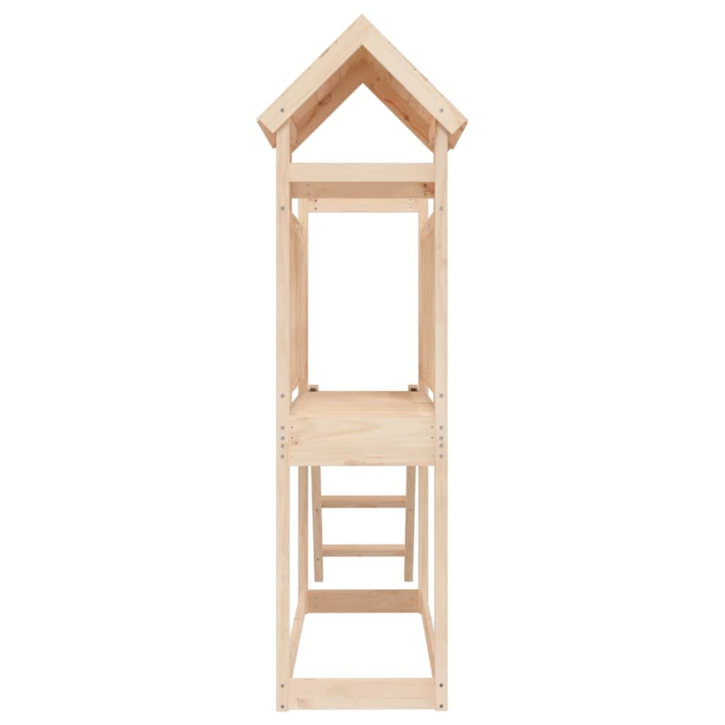 Outdoor Playset Natural Pine Solid Pine Wood Medium Durable