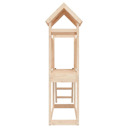 Outdoor Playset Natural Pine Solid Pine Wood Medium Durable