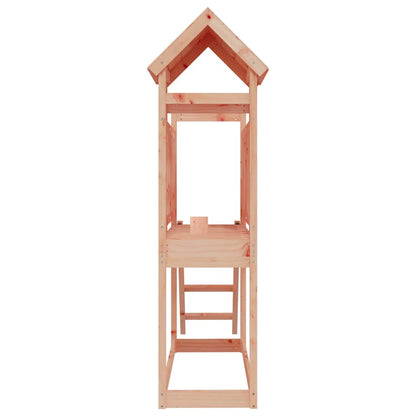 Outdoor Playset Natural Wood Solid Douglas Wood