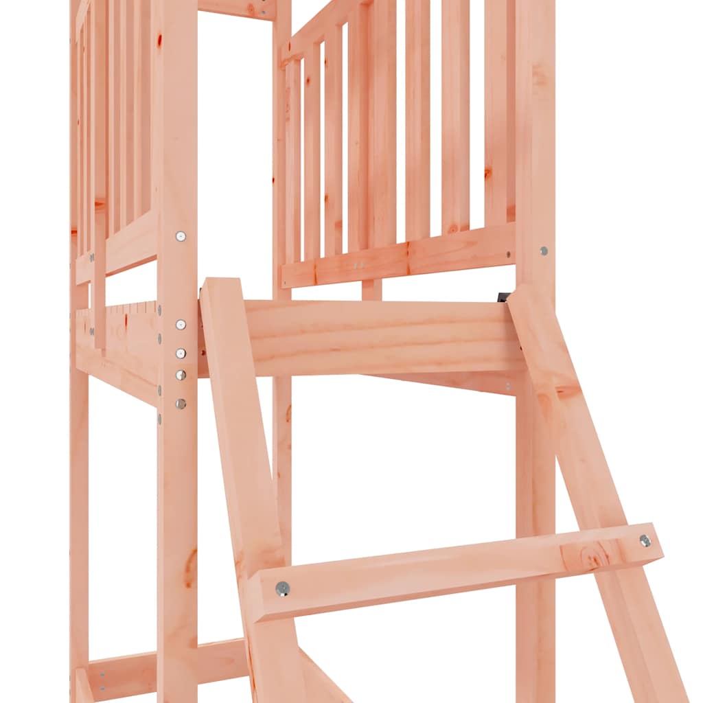 Outdoor Playset Natural Wood Solid Douglas Wood