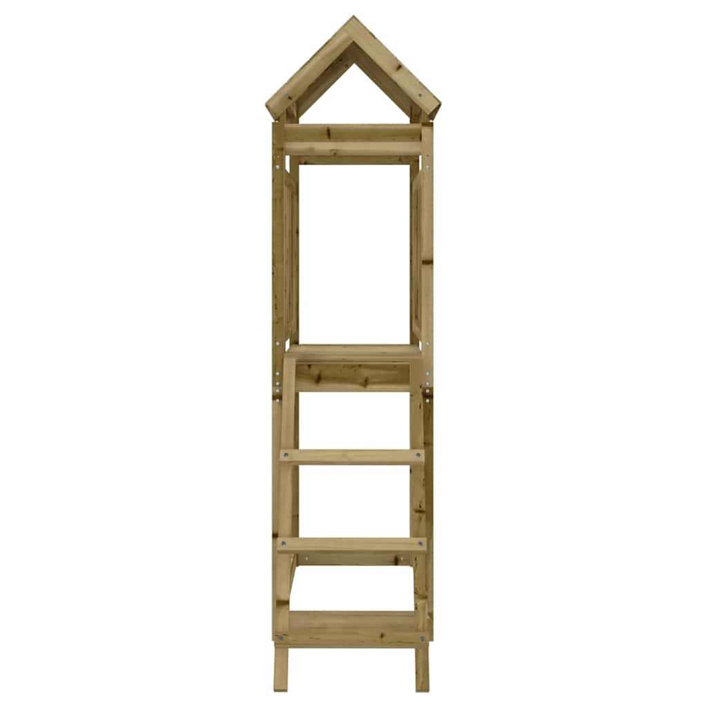 Outdoor Playset Natural Pine Treated Pine Wood