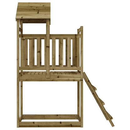 Outdoor Playset Natural Pine Treated Pine Wood