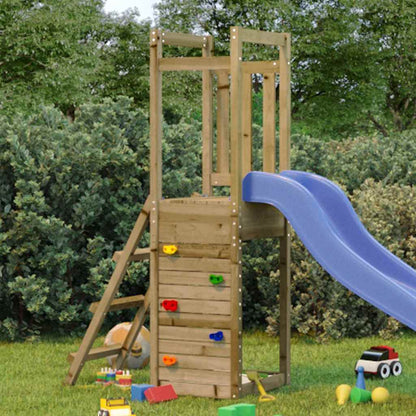 Outdoor Playset Brown Vacuum Pressure Treated Pinewood Standard
