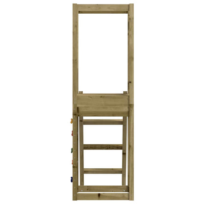 Outdoor Playset Brown Vacuum Pressure Treated Pinewood Standard