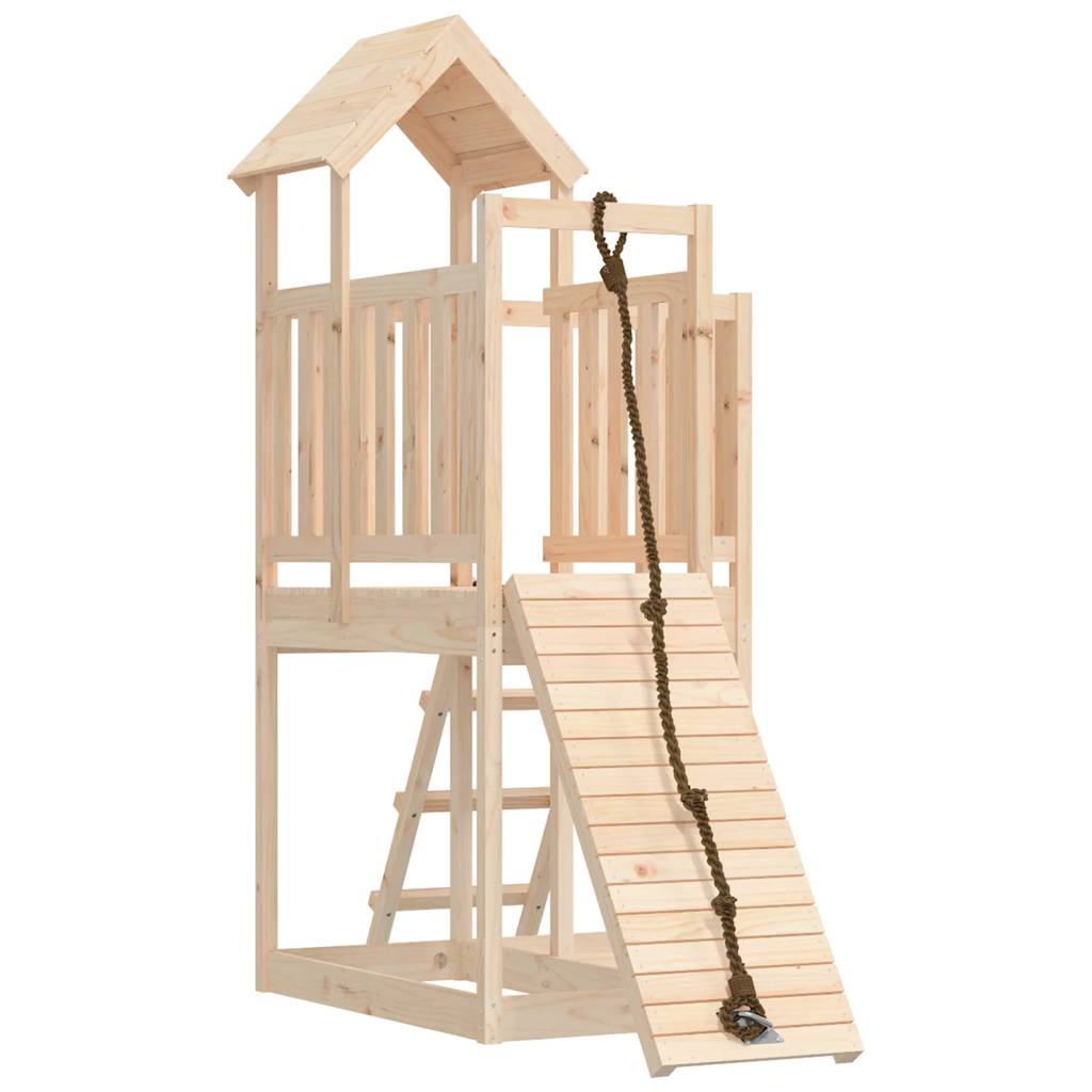 Playhouse Natural Pine Solid pine wood Medium Durable