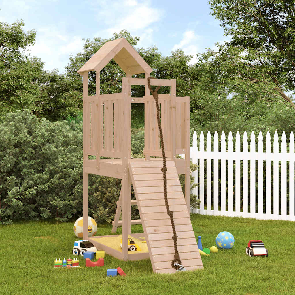 Playhouse Natural Pine Solid pine wood Medium Durable