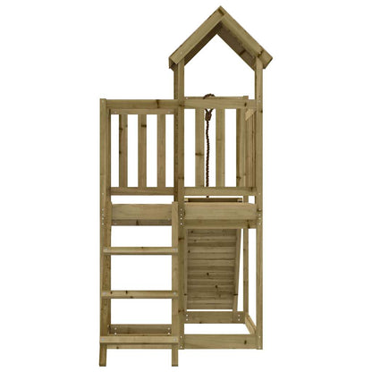 Playhouse Brown Vacuum Pressure Treated Pinewood Large Durable