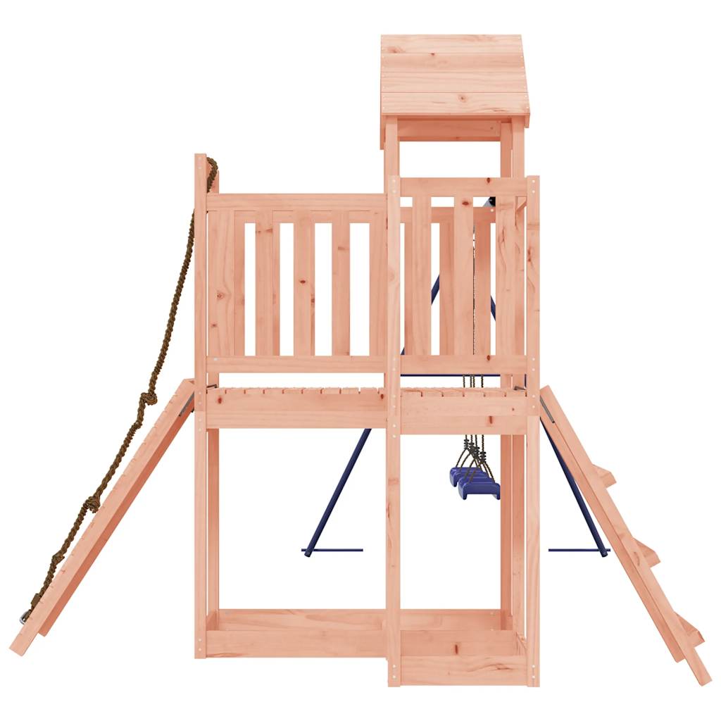 Outdoor Playset Natural wood Solid Douglas Fir wood Large Durable