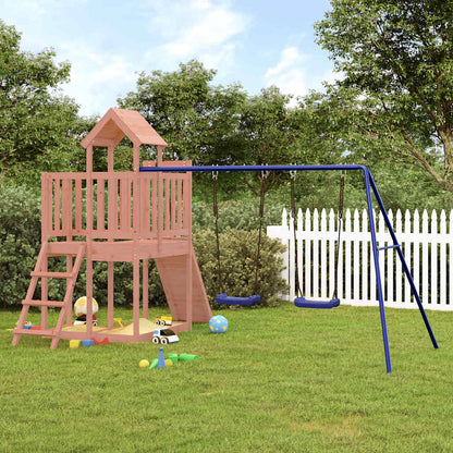 Outdoor Playset Natural wood Solid Douglas Fir wood Large Durable