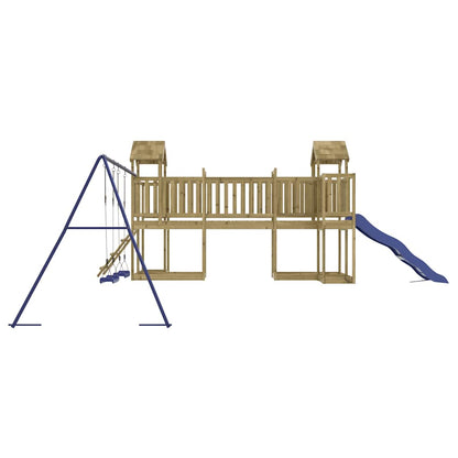 Outdoor Playset Pine Vacuum pressure treated pinewood Large Tough