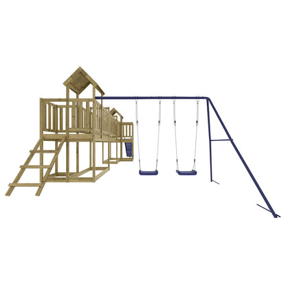 Outdoor Playset Pine Vacuum pressure treated pinewood Large Tough
