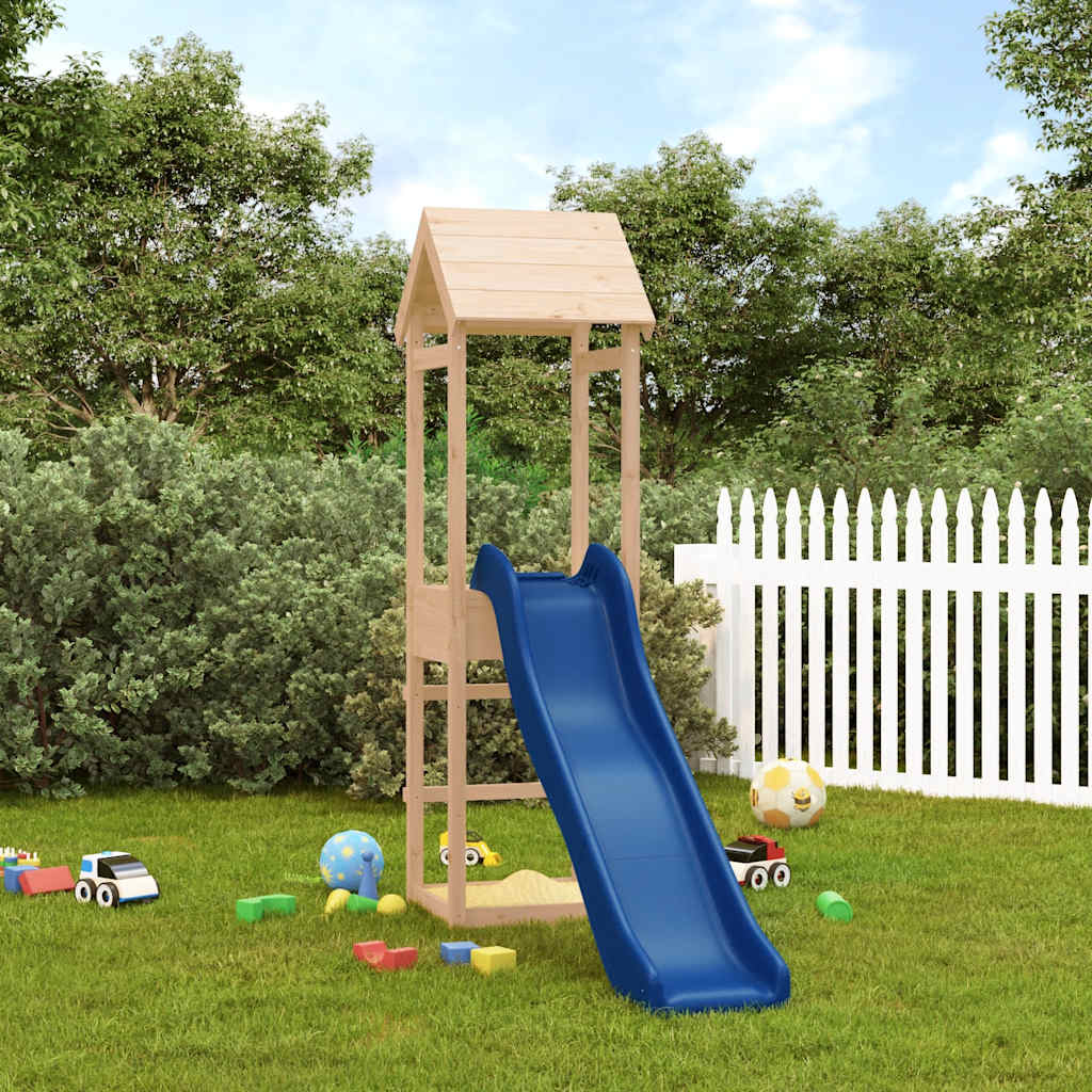 Outdoor Playset Pine Solid Pine Wood Medium Outdoor Playset
