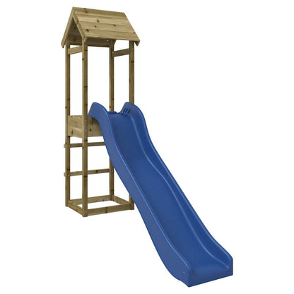 Outdoor Playset Blue, Wood Vacuum pressure treated pinewood Medium