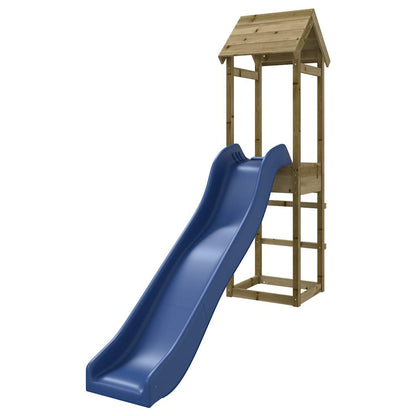 Outdoor Playset Blue, Wood Vacuum pressure treated pinewood Medium