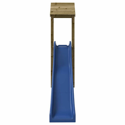 Outdoor Playset Blue, Wood Vacuum pressure treated pinewood Medium