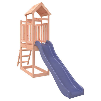 Outdoor Playset Blue, Wood Color Solid Douglas wood, Polypropylene