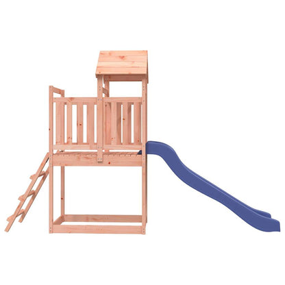 Outdoor Playset Blue, Wood Color Solid Douglas wood, Polypropylene