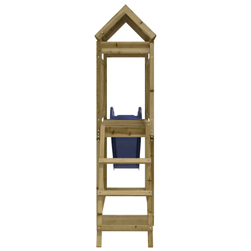 Outdoor Playset Pine Treated Pinewood Large Durable