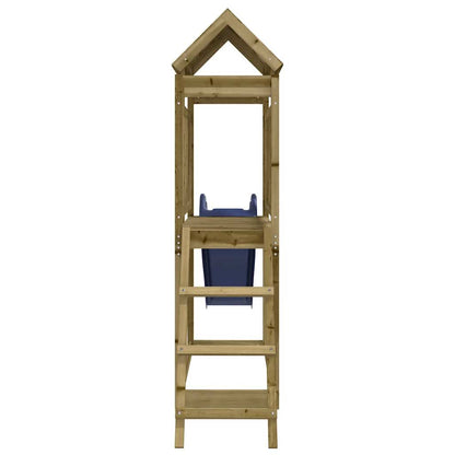 Outdoor Playset Pine Treated Pinewood Large Durable