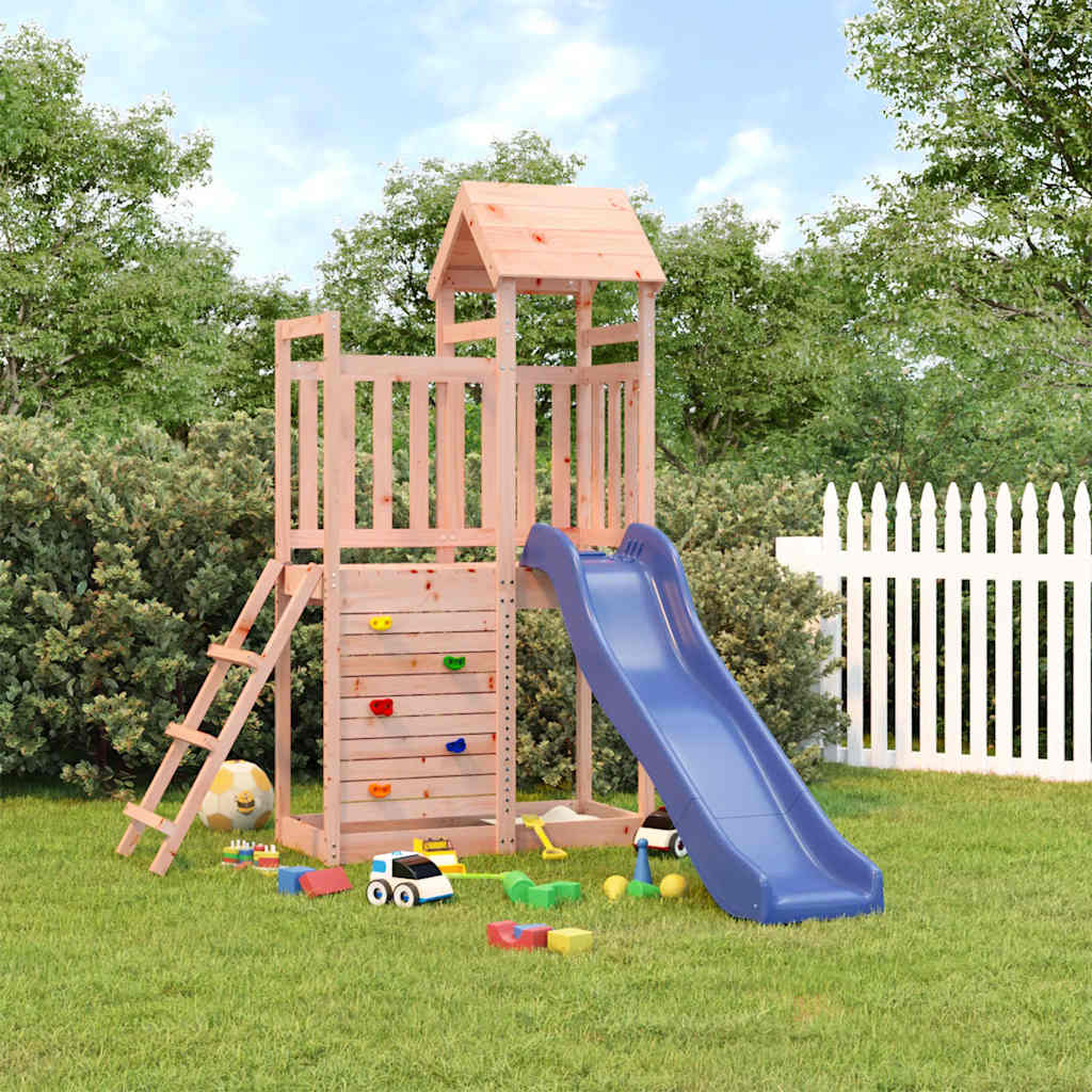 Outdoor Playset Blue & Wood