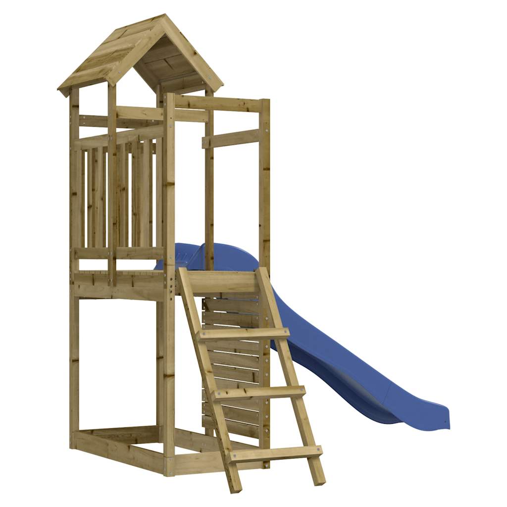 Outdoor Playset Pine Treated Pine Wood Medium Durable