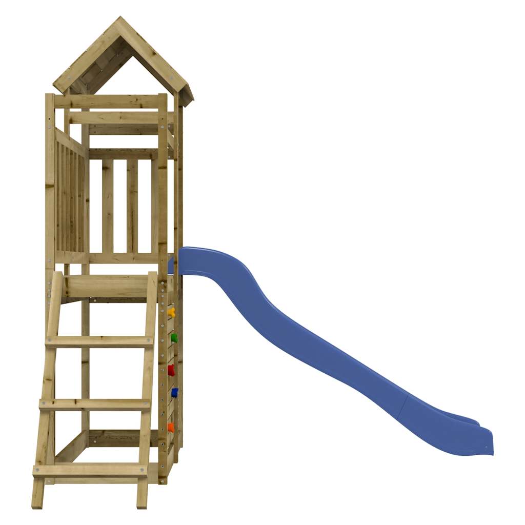 Outdoor Playset Pine Treated Pine Wood Medium Durable