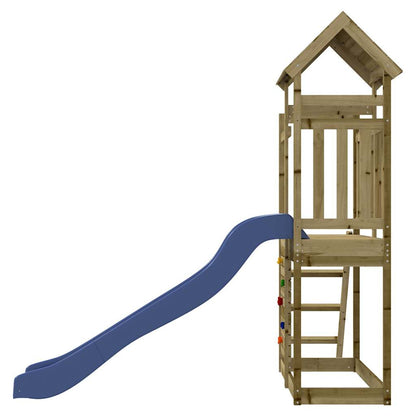 Outdoor Playset Pine Treated Pine Wood Medium Durable