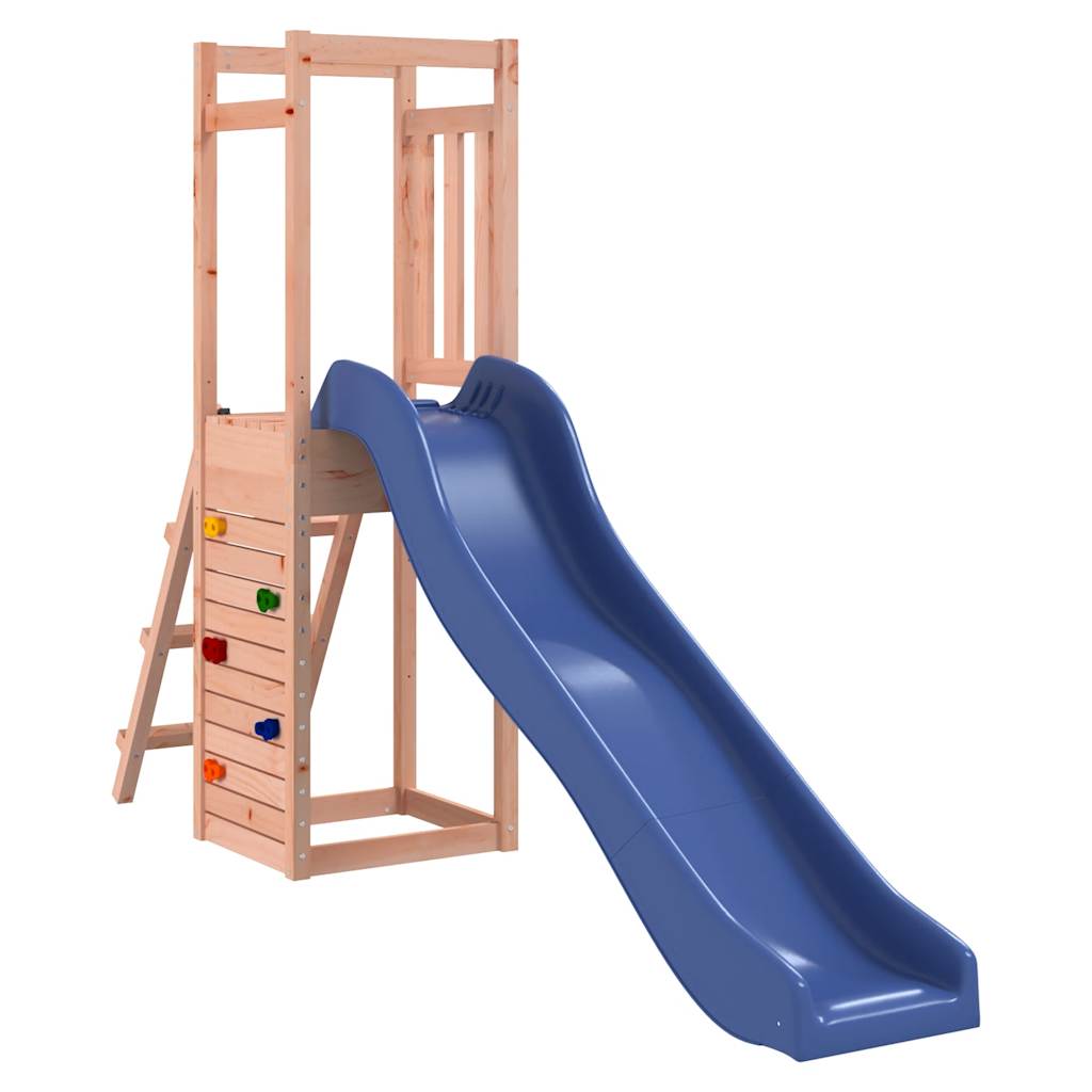 Outdoor Playset Natural wood Solid Douglas wood Large Durable