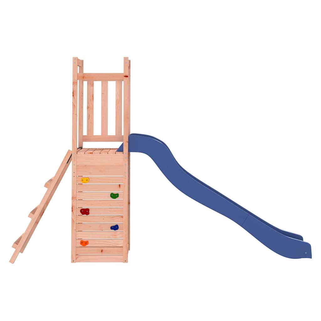 Outdoor Playset Natural wood Solid Douglas wood Large Durable