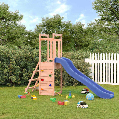 Outdoor Playset Natural wood Solid Douglas wood Large Durable