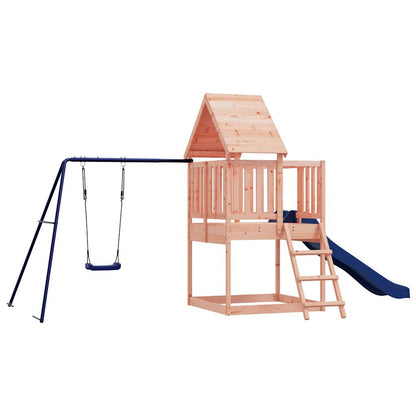 Outdoor Playset Natural wood Solid Douglas Fir Large Durable
